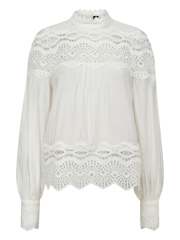 NÜ BACH shirt Overhemden 110 Creme