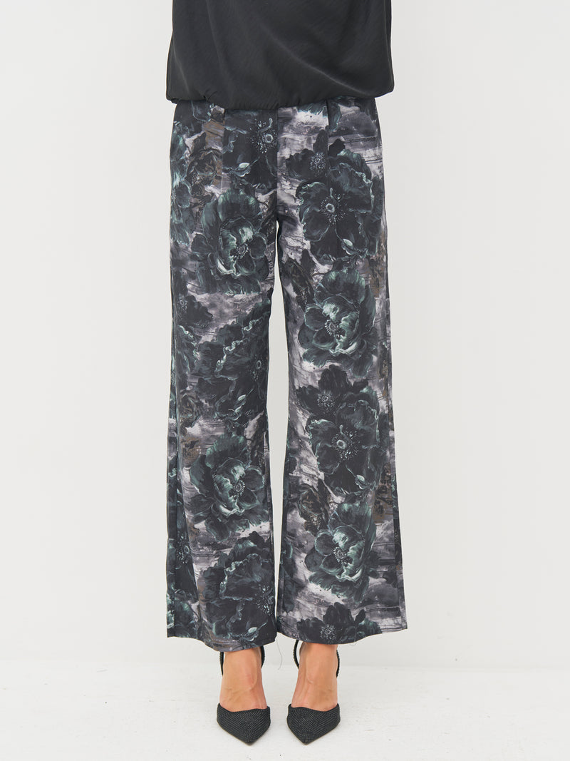NÜ BALOU broek Broeken 355 Petrol green mix