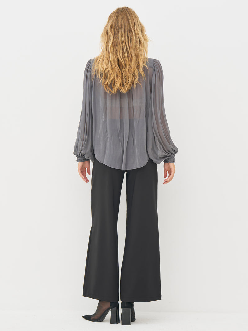 NÜ BEA shirt Overhemden 989 iron grey