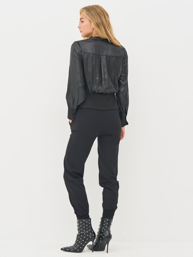 NÜ BECCA shirt Overhemden Zwart