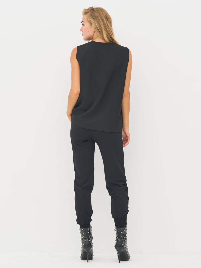 NÜ BECCA vest Vesten Zwart