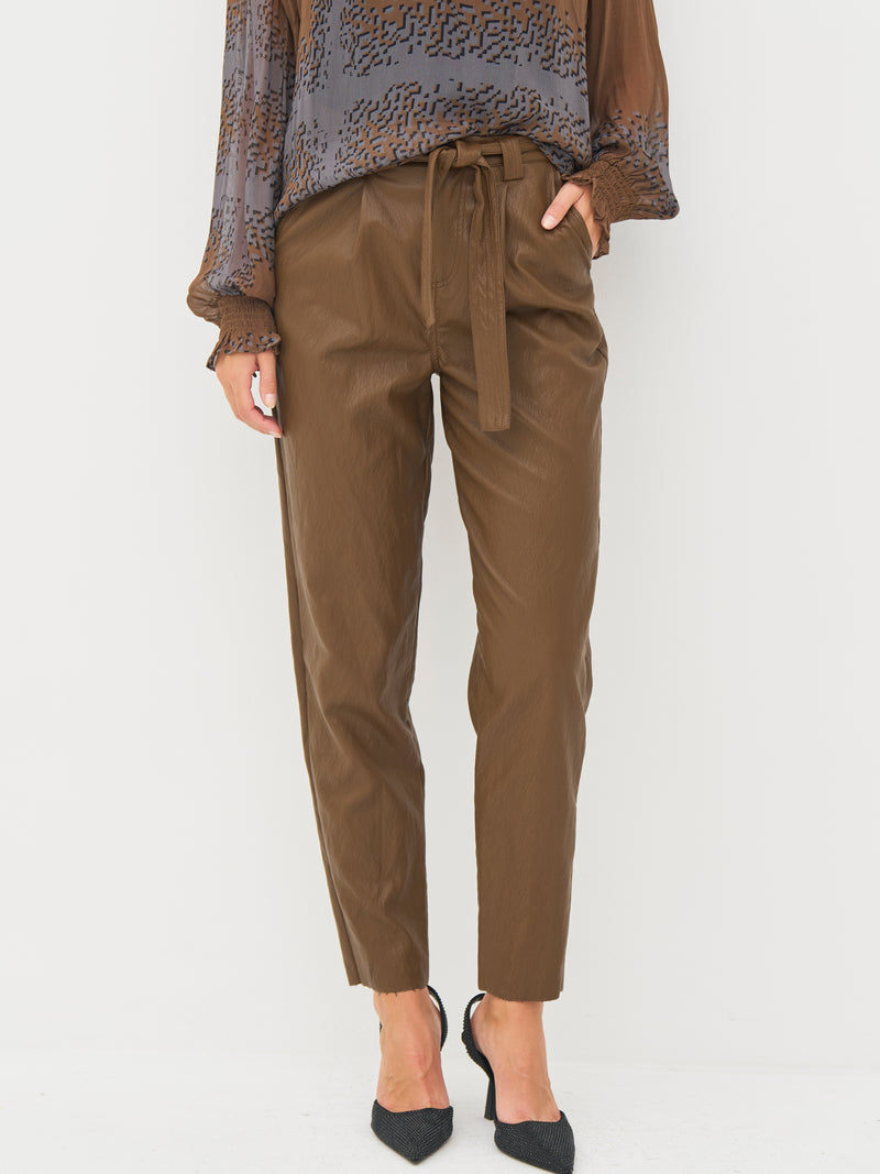 NÜ BELLA broek Broeken 294 Dark Earth
