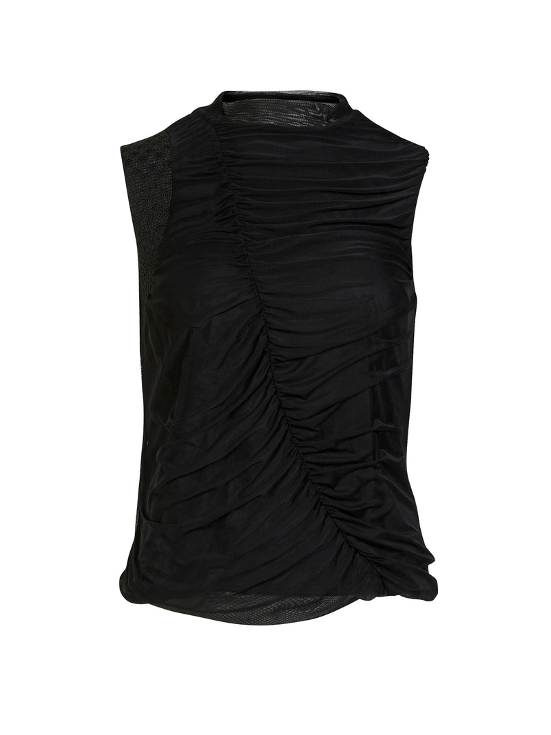 NÜ BETH top Tops en t-shirts Zwart
