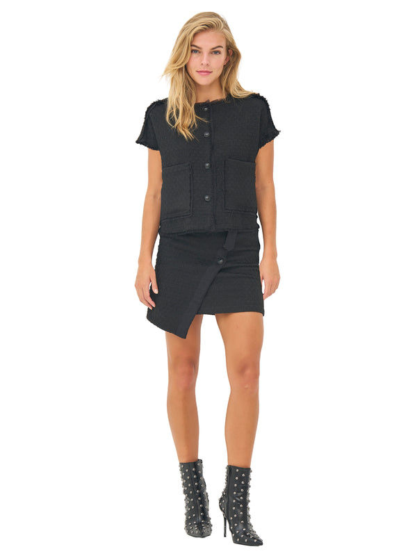 NÜ BETH vest Vesten Zwart