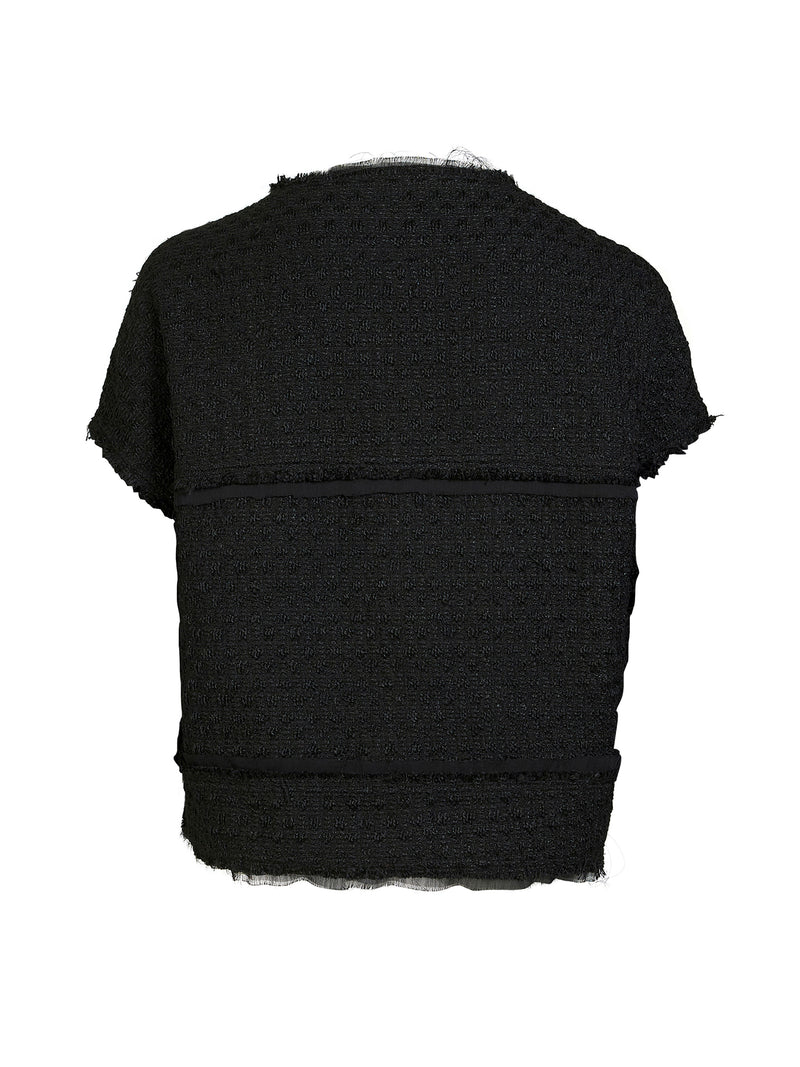 NÜ BETH vest Vesten Zwart
