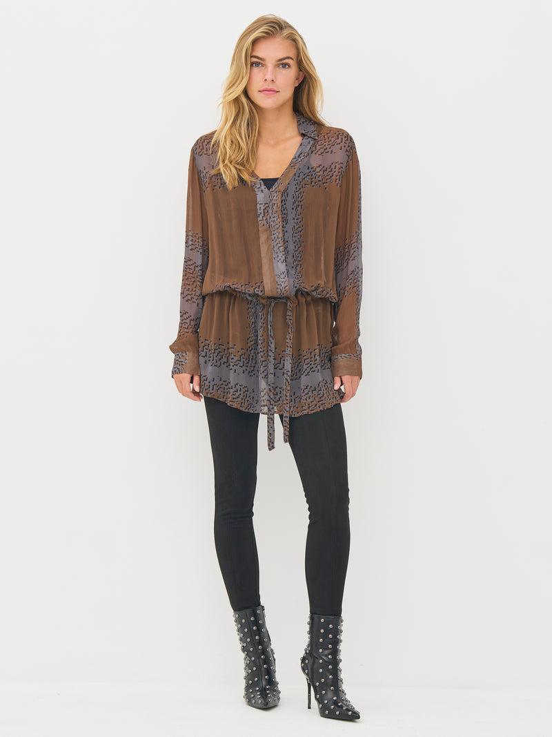 NÜ BIANCA tuniek Tunieken 294 Dark Earth mix