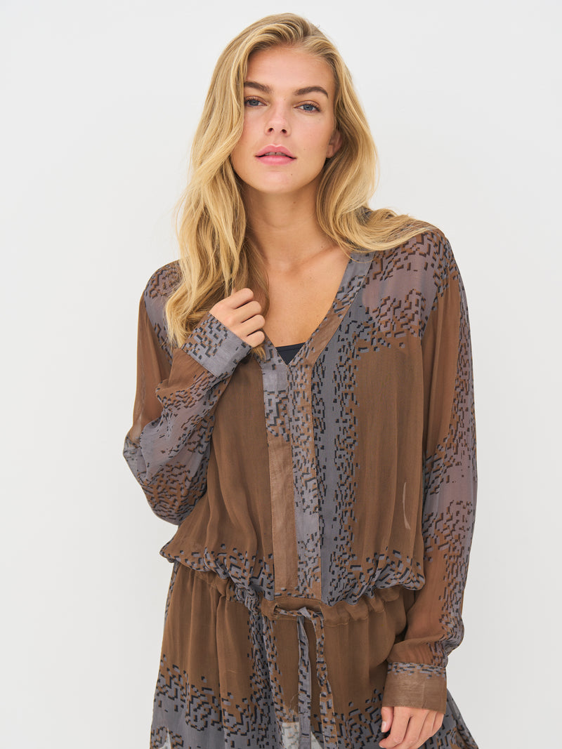 NÜ BIANCA tuniek Tunieken 294 Dark Earth mix