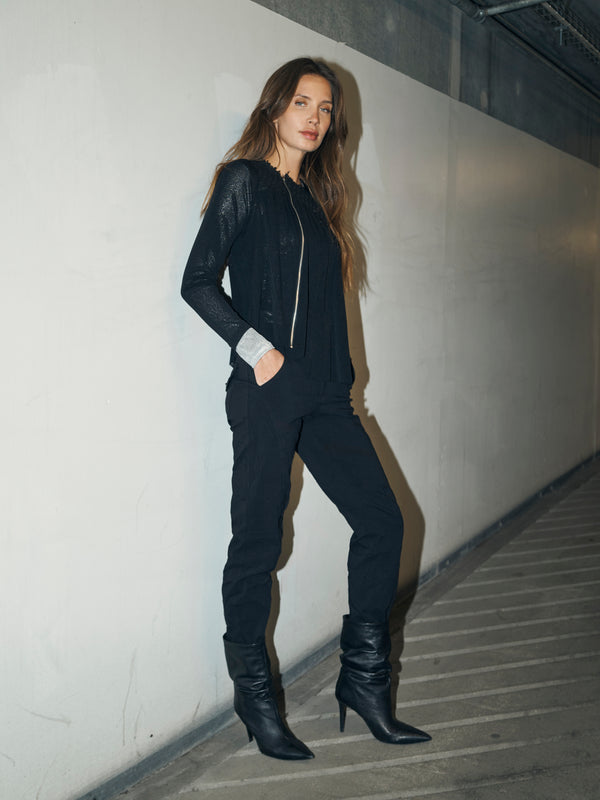 NÜ BIA broek Broeken Zwart