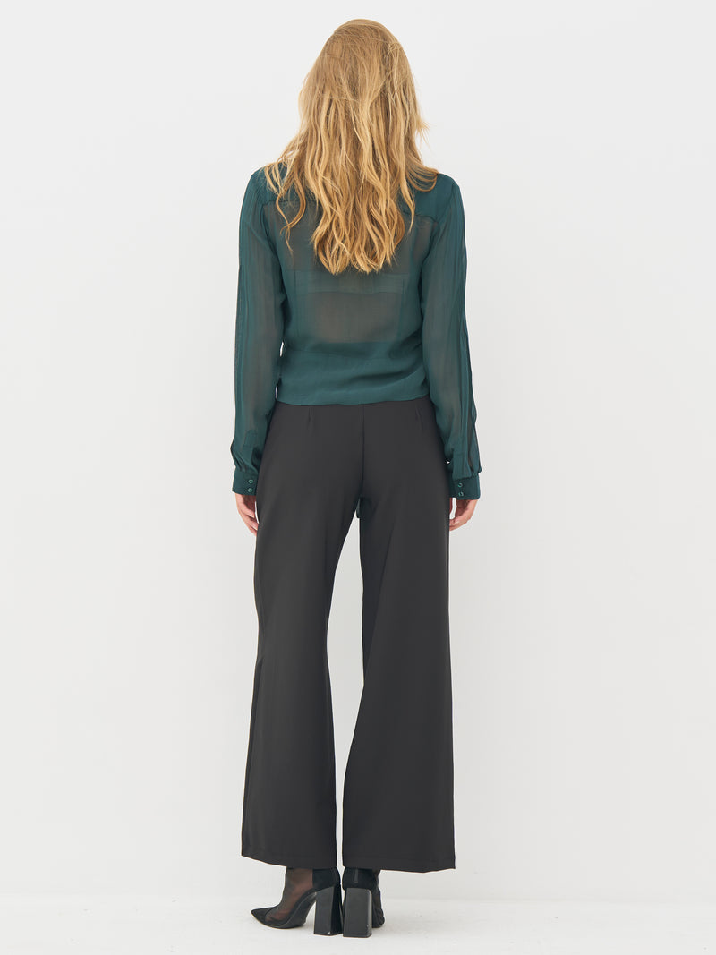 NÜ BILLIE shirt Overhemden 355 Petrol green mix