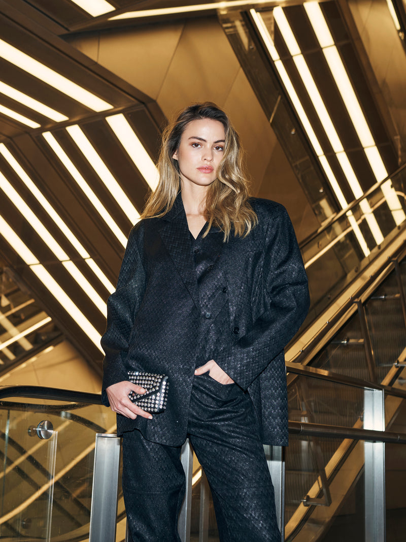 NÜ BINE blazer Blazers Zwart