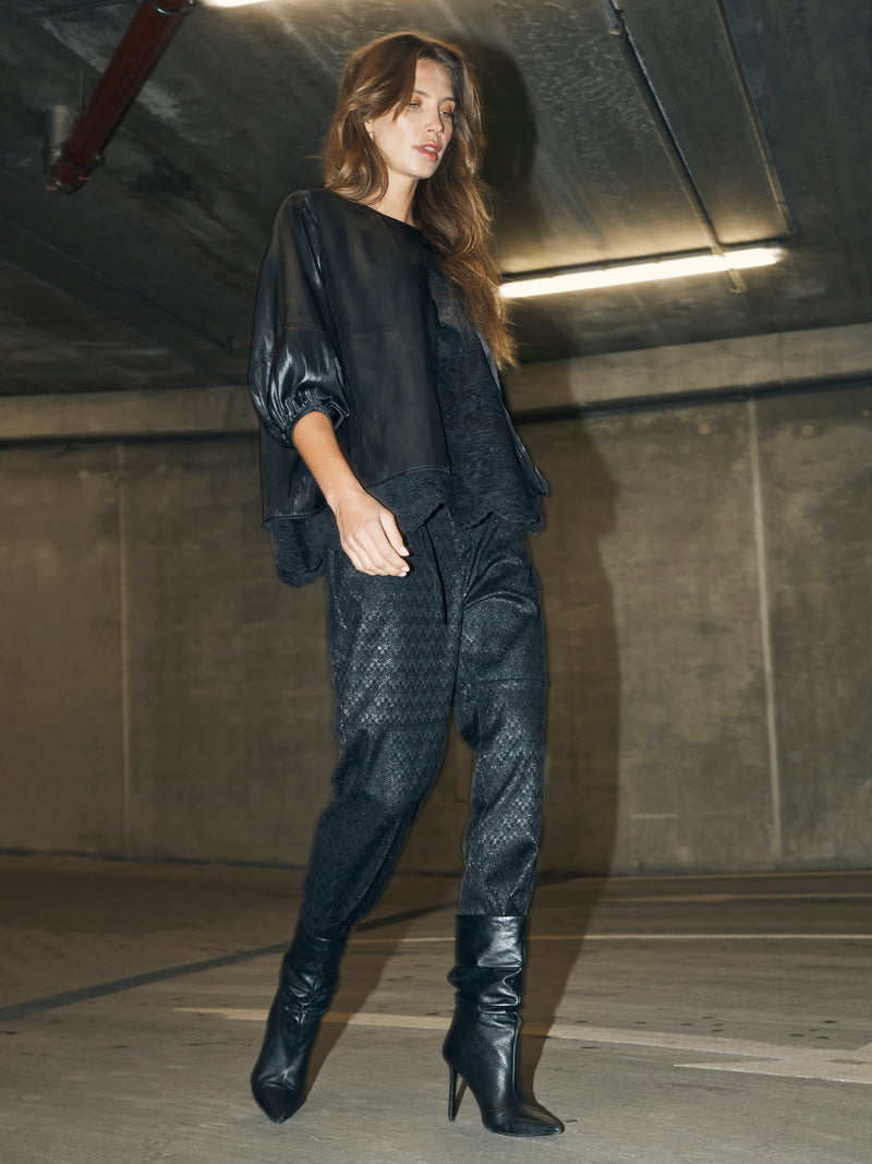 NÜ BINE broek Broeken Zwart