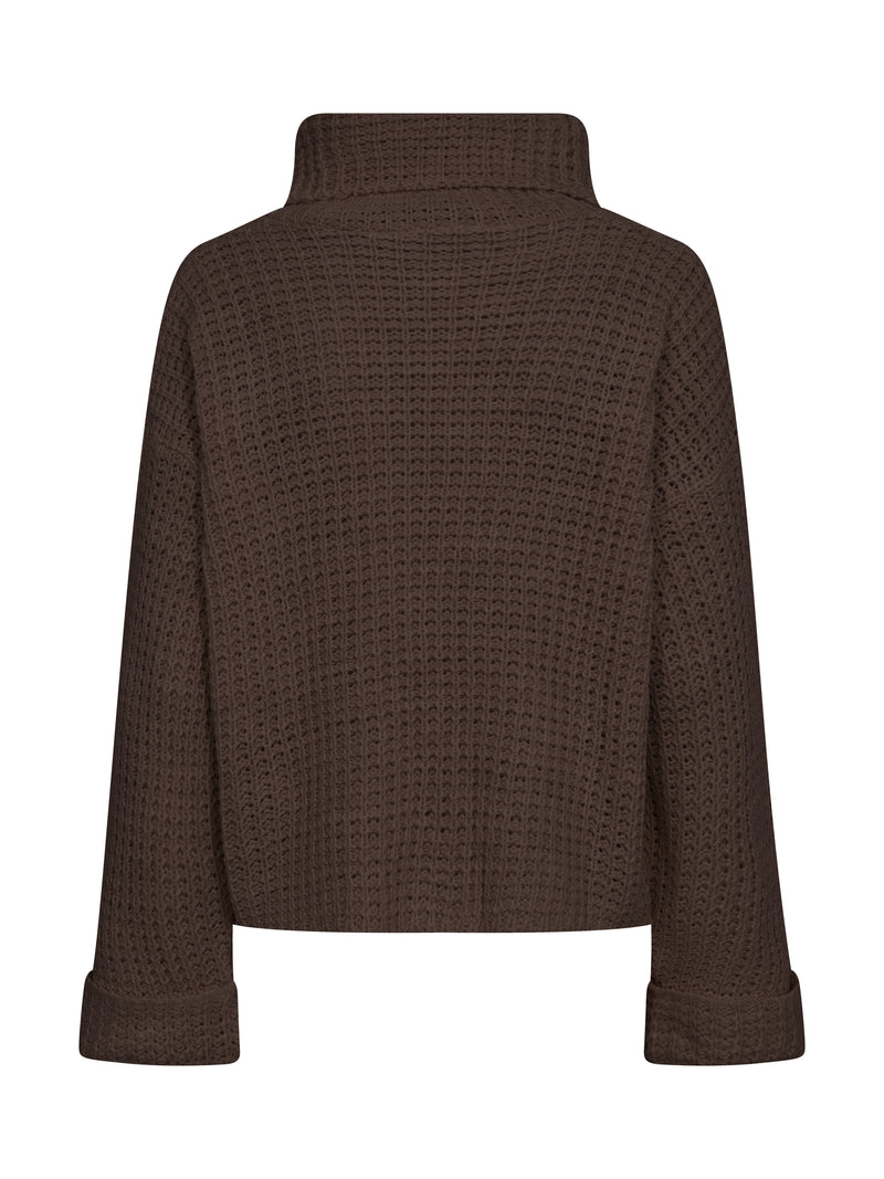 NÜ Bano Blouse knit Breigoed 289 Brown