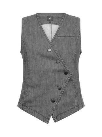 NÜ CARLENE Vest Vesten 901 Denim grey