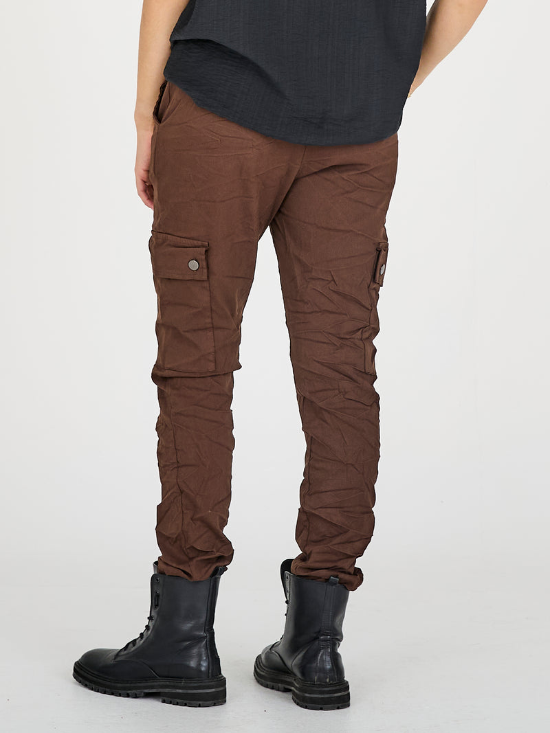 NÜ CARMEN cargo broek Broeken 289 Brown