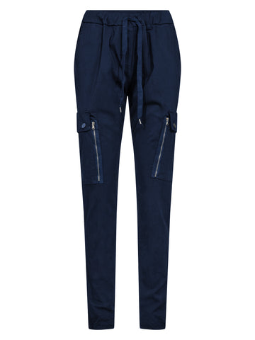 NÜ CARMEN cargo broek Broeken 476 Navy