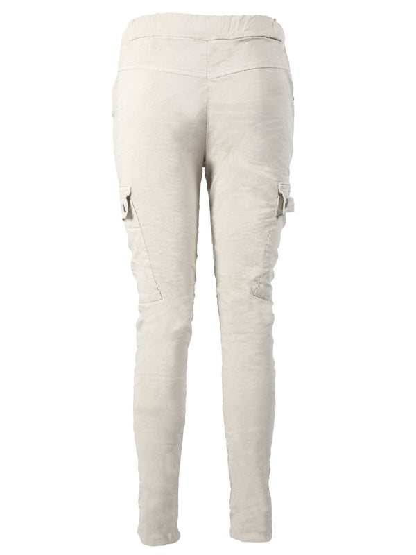 NÜ CARMEN cargo broek Broeken 112 Bone