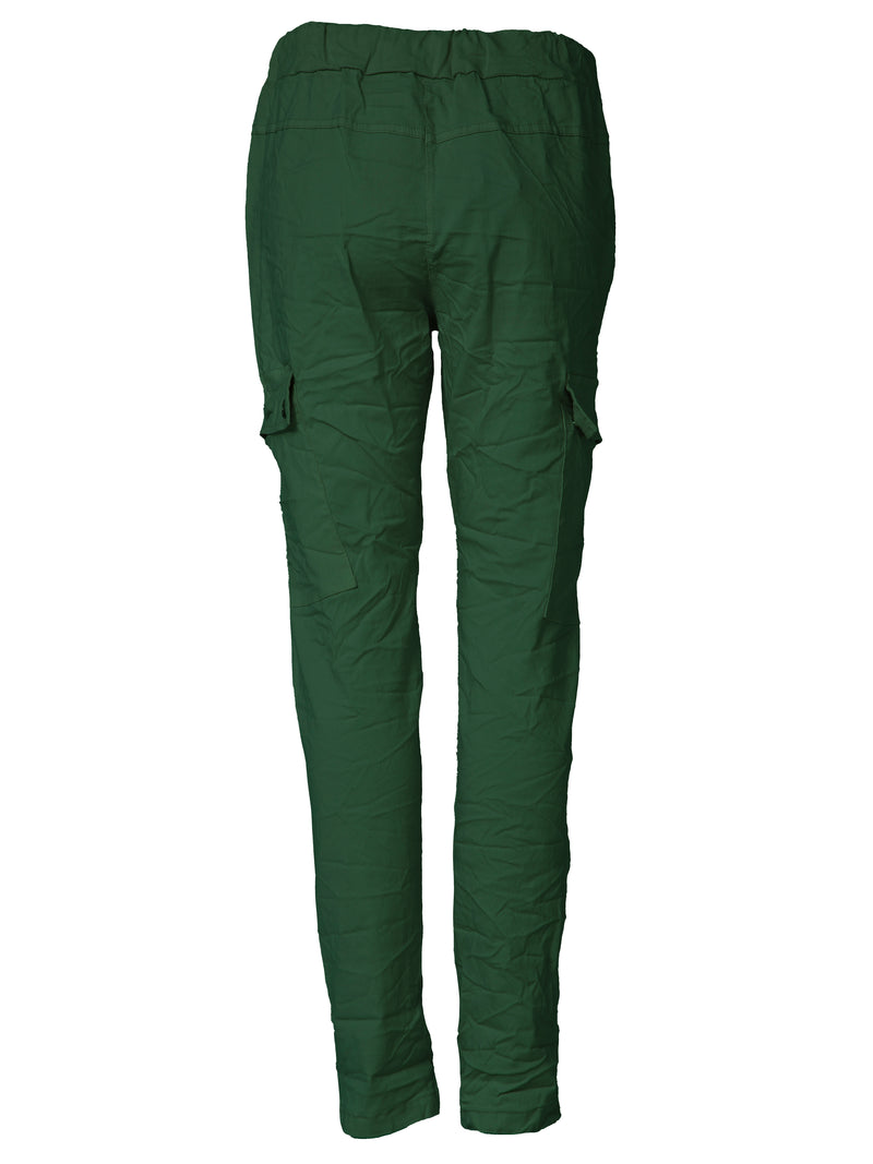 NÜ CARMEN cargo broek Broeken 358 Green Absolute