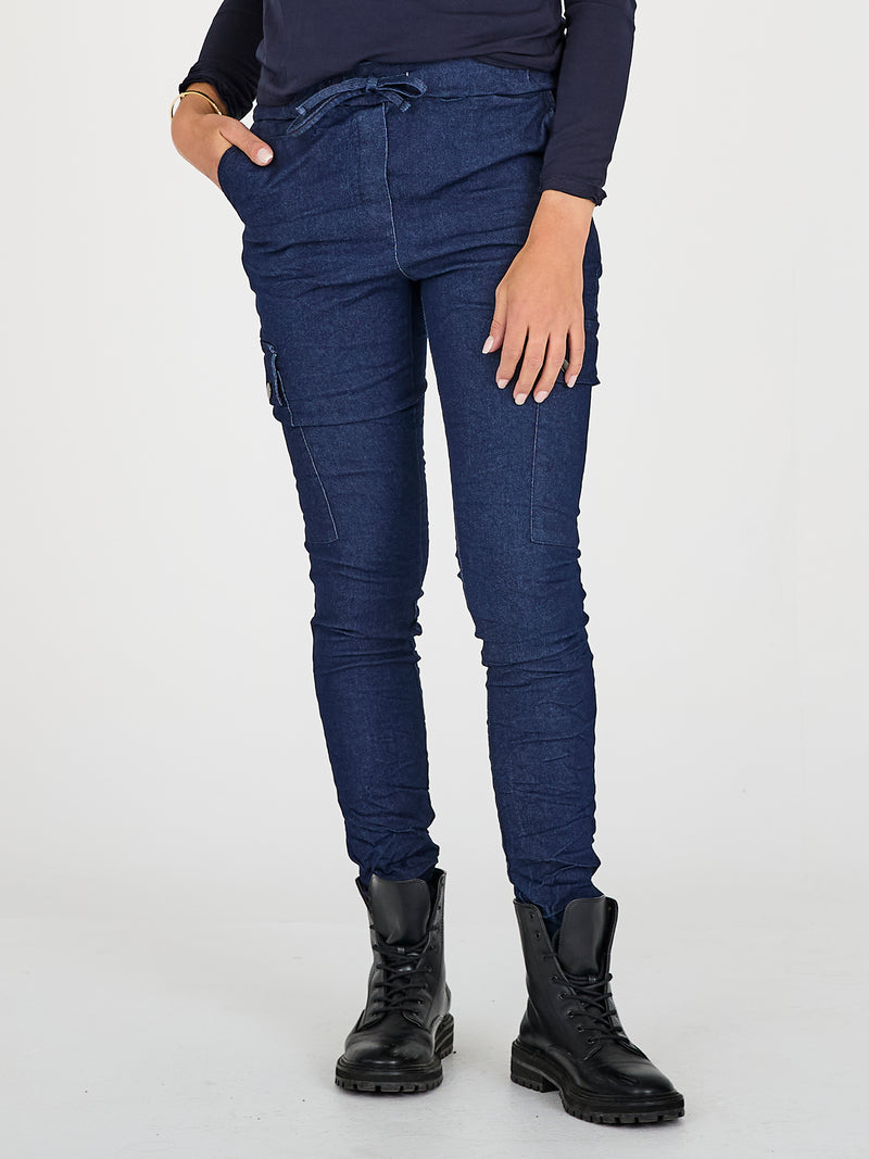 NÜ CARMEN denim broek Trousers 486 Denim