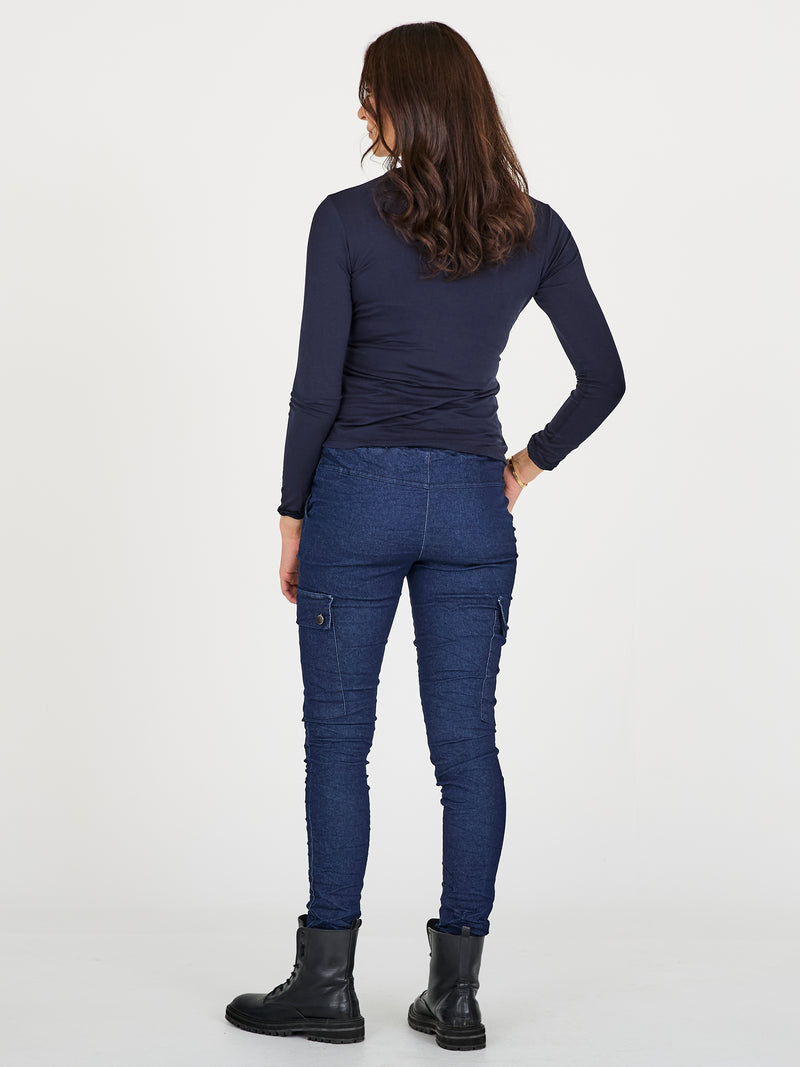 NÜ CARMEN denim broek Trousers 486 Denim