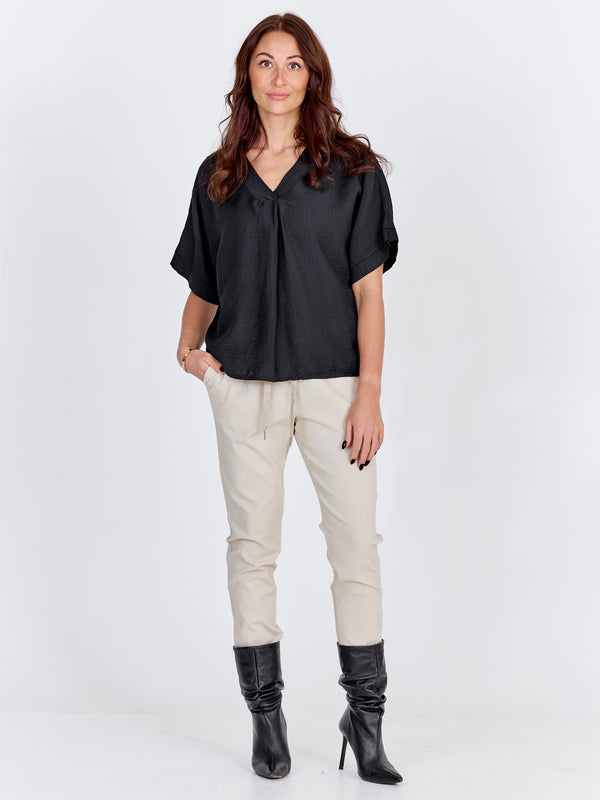 NÜ CARMEN effen broek Broeken 125 Seasand