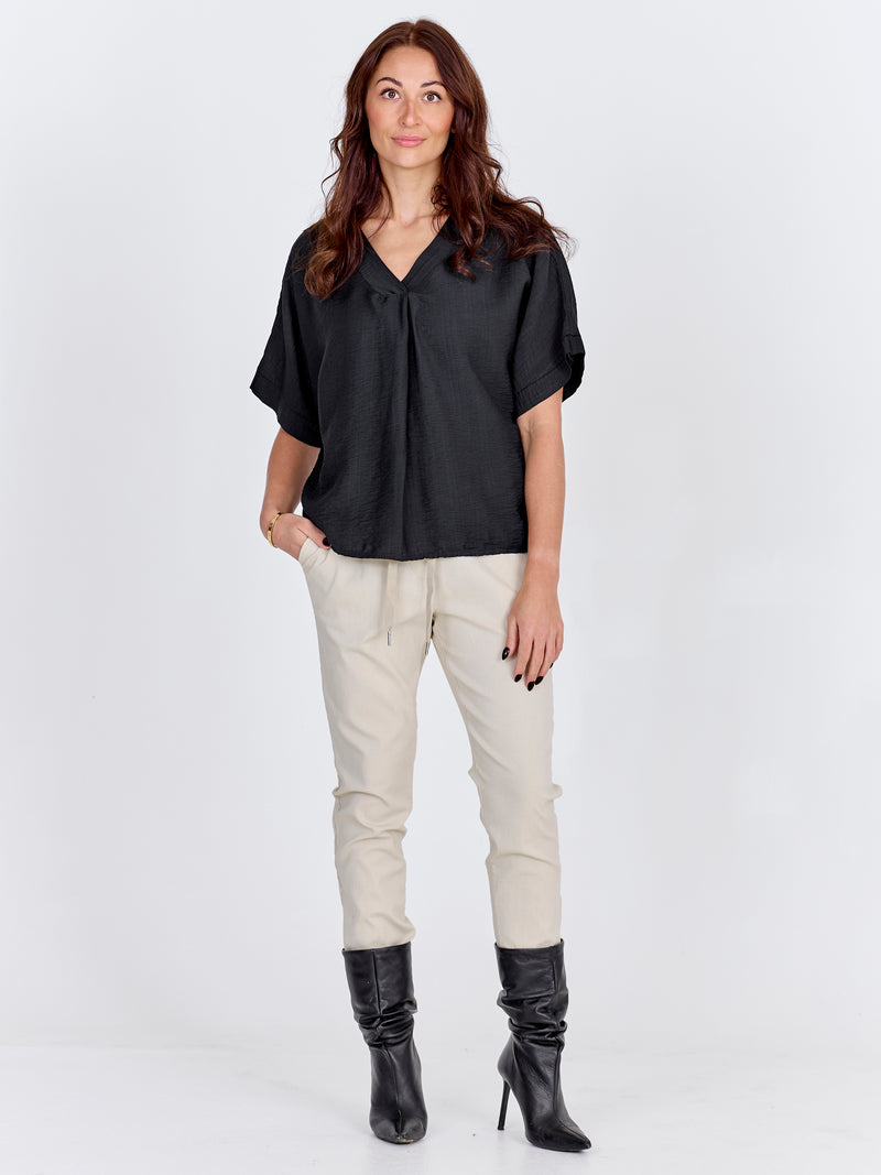 NÜ CARMEN effen broek Broeken 125 Seasand