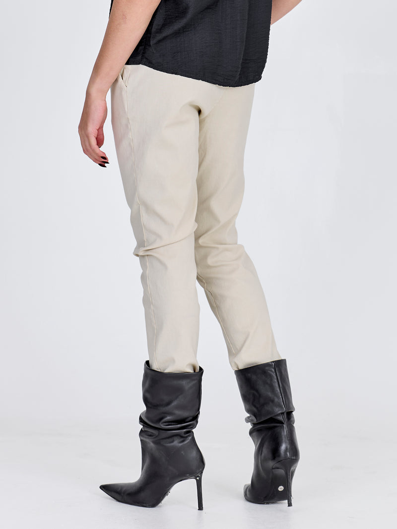 NÜ CARMEN effen broek Broeken 125 Seasand