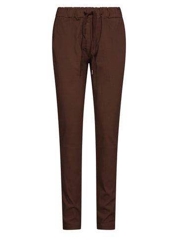 NÜ CARMEN effen broek Broeken 289 Brown