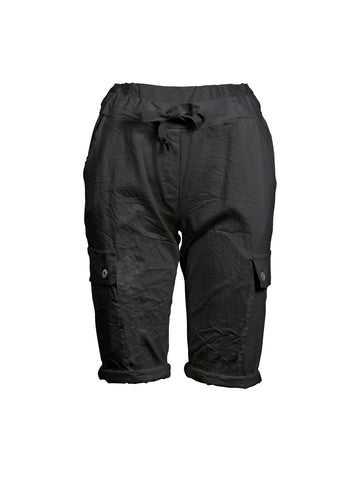 NÜ CARMEN korte broek Shorts Zwart