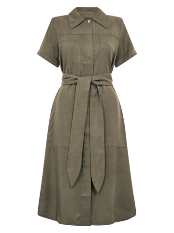 NÜ CECILIA Jurk Jurken 393 Army