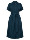 NÜ CECILIA Jurk Jurken 480 Midnight Blue