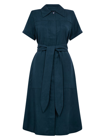 NÜ CECILIA Jurk Jurken 480 Midnight Blue