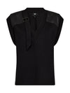 NÜ CELINE Blouse Blouses Zwart