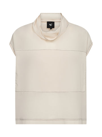 NÜ CELSA Top Tops en t-shirts 112 Bone