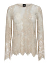 NÜ CHARLOTTE Top Tops en t-shirts 112 Bone