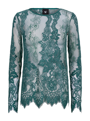 NÜ CHARLOTTE Top Tops en t-shirts 465 Petrol