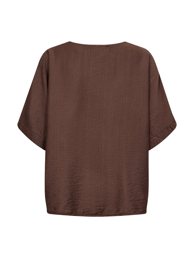 NÜ CINDA blouse Tops en t-shirts 289 Brown