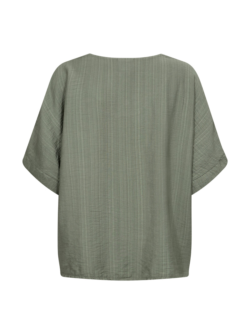 NÜ CINDA blouse Tops en t-shirts 393 Army
