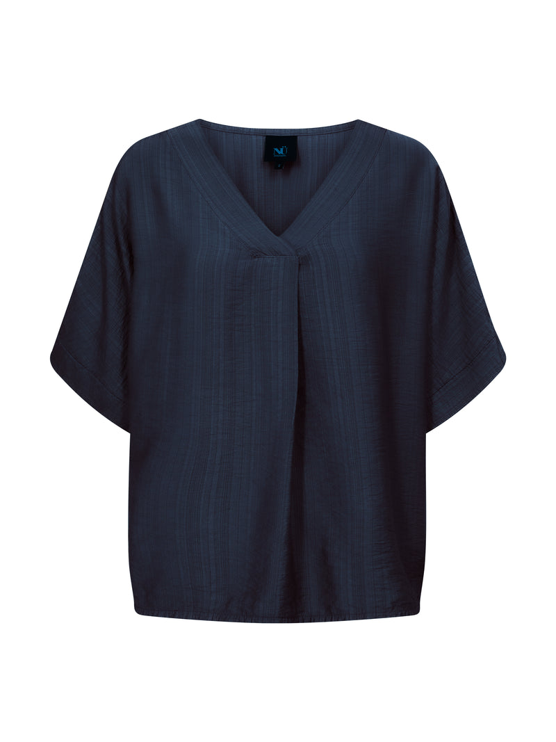 NÜ CINDA blouse Tops en t-shirts 476 Navy