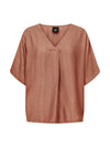 NÜ CINDA blouse Tops en t-shirts 590 Marsala