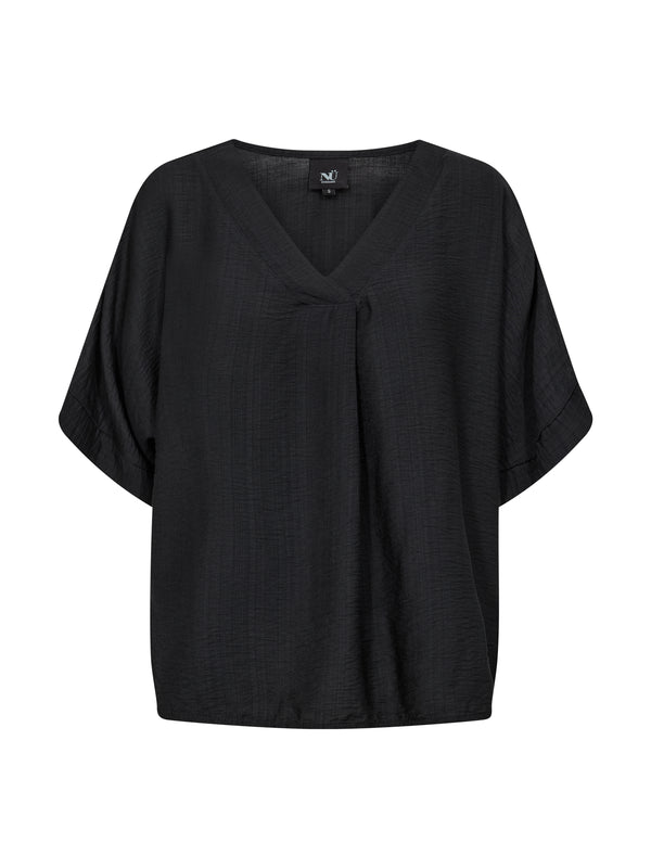 NÜ CINDA blouse Tops en t-shirts Zwart