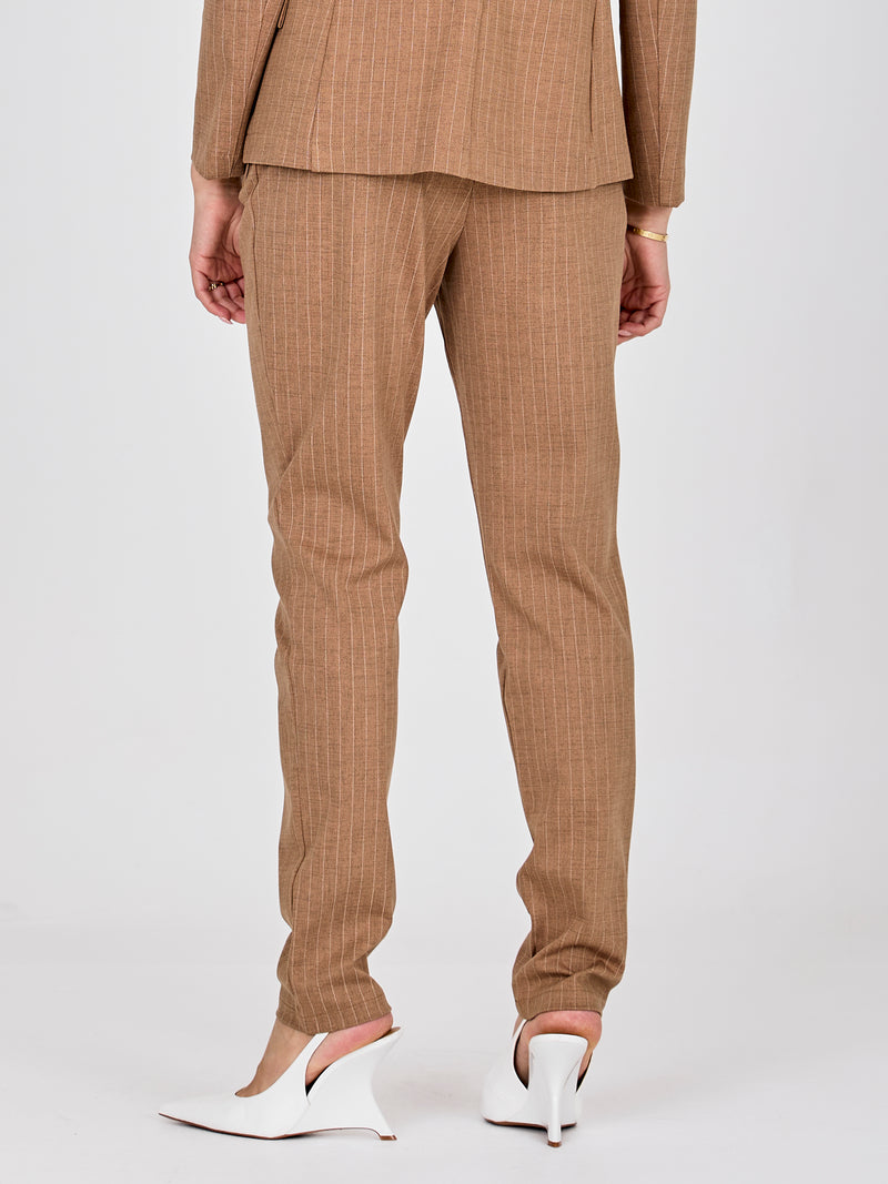 NÜ COMMY trousers Broeken 294 Dark Earth mix