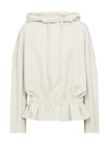 NÜ CORA Hoodie Blouses 112 Bone