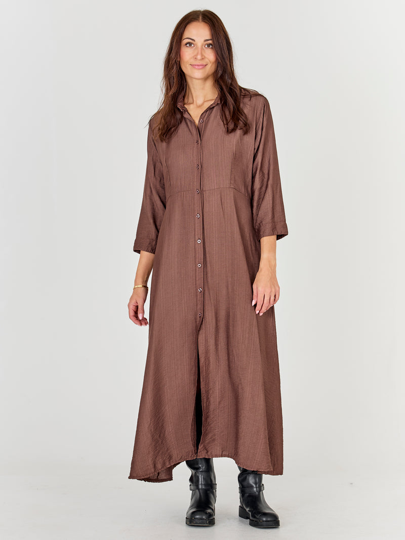 NÜ Caitlin Tunic Dress Jurken 289 Brown
