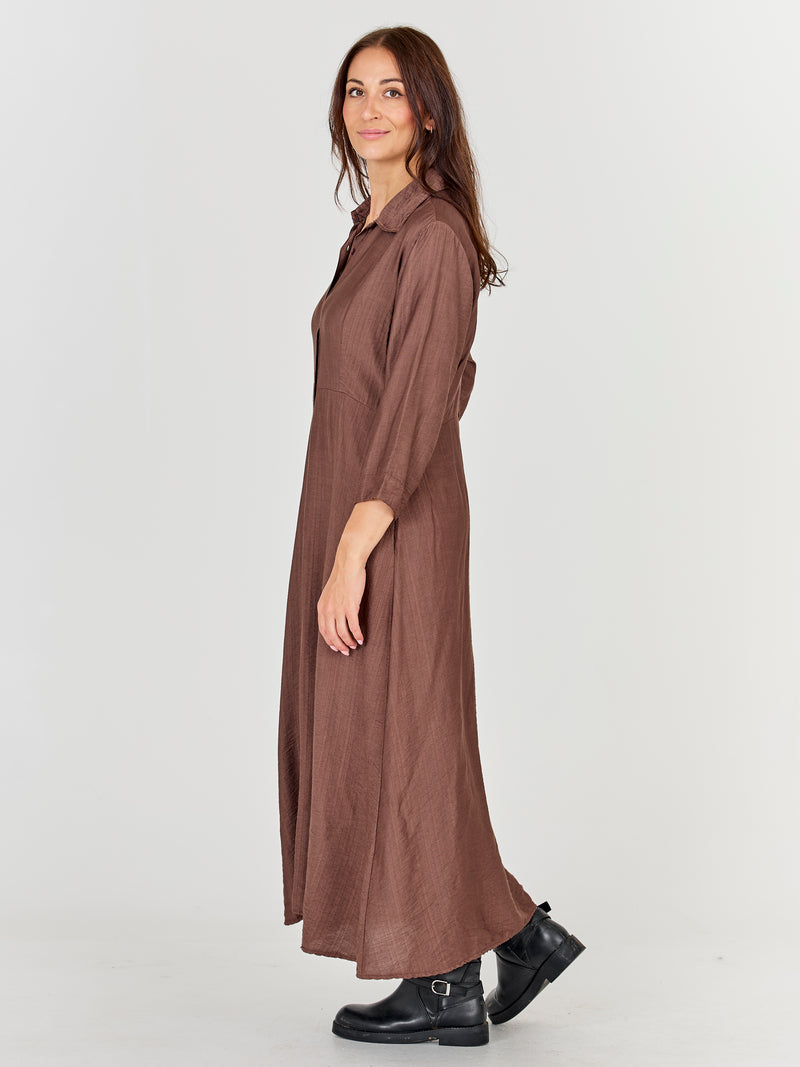 NÜ Caitlin Tunic Dress Jurken 289 Brown