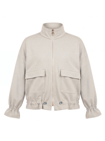 NÜ Camille Cardigan Vest 127 Beige mix