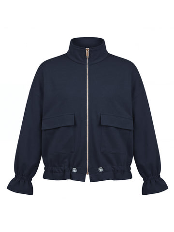 NÜ Camille Cardigan Vest 476 Navy Mix