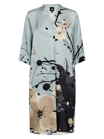 NÜ Cilje Tuniekjurk Jurken 303 Blue Mint mix