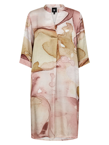 NÜ Cilje Tuniekjurk Jurken 590 Marsala mix