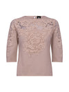 NÜ DAC Blouse gebreid Blouses 608 Rose