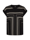 NÜ DAIMI T-shirt Tops en t-shirts Zwart